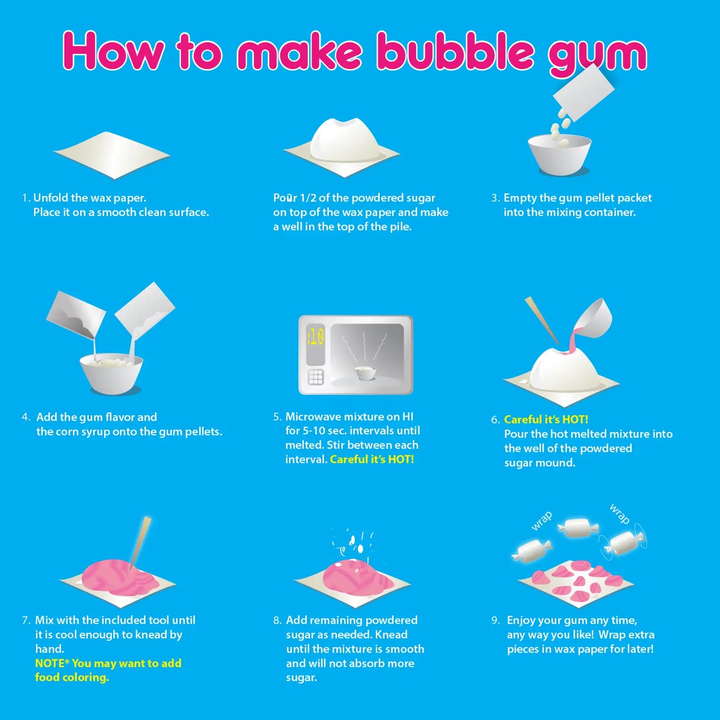 Bubble Gum Chemistry Kit