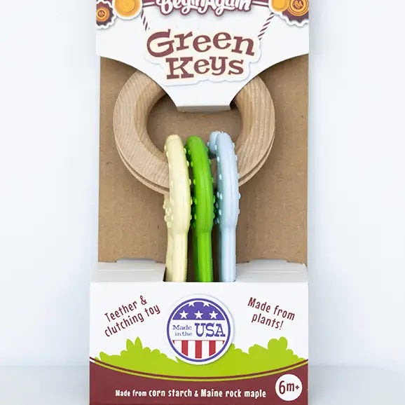 Keys Clutching & Teething Toy - Made in the USA!