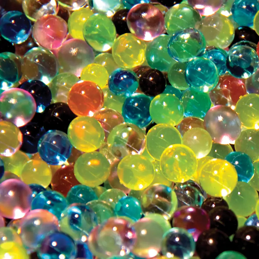 SWELL POLYMER MULTI-COLORED SPHERES