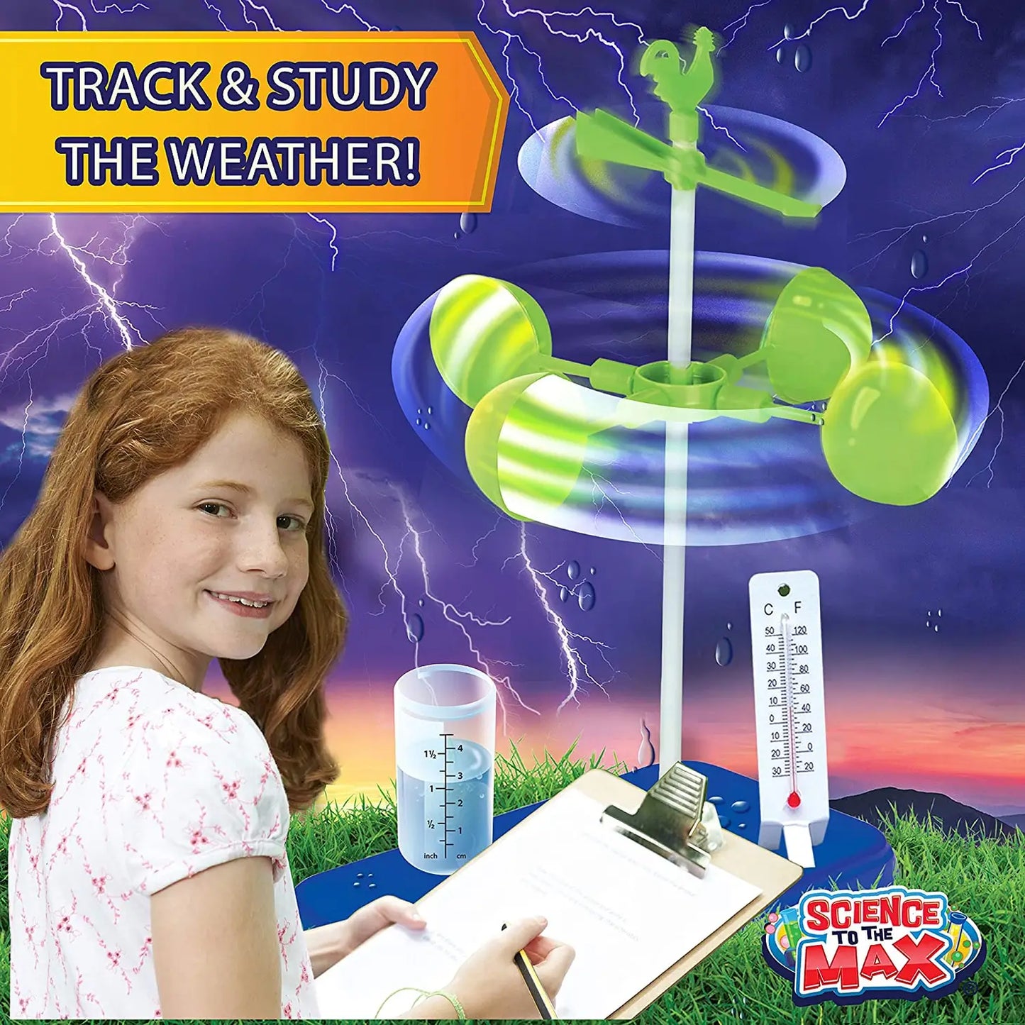 Be Amazing! Toys Weather Science Lab Kit with 20 Projects