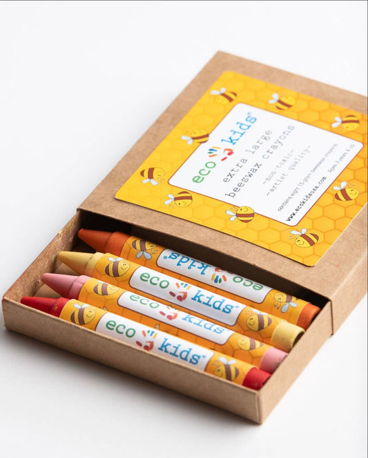 8 Large Beeswax Crayons
