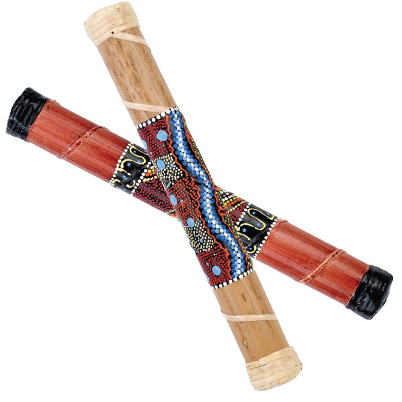 Bamboo Rainstick Musical Instrument