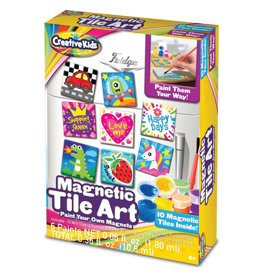 Magnetic Mini Tile Art - Make Your Own Paint Art Craft Set