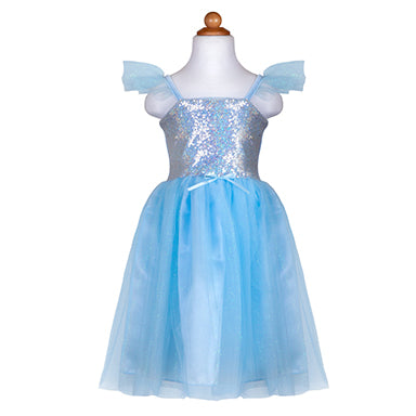 Blue Sequin Princess Dres-up Dress