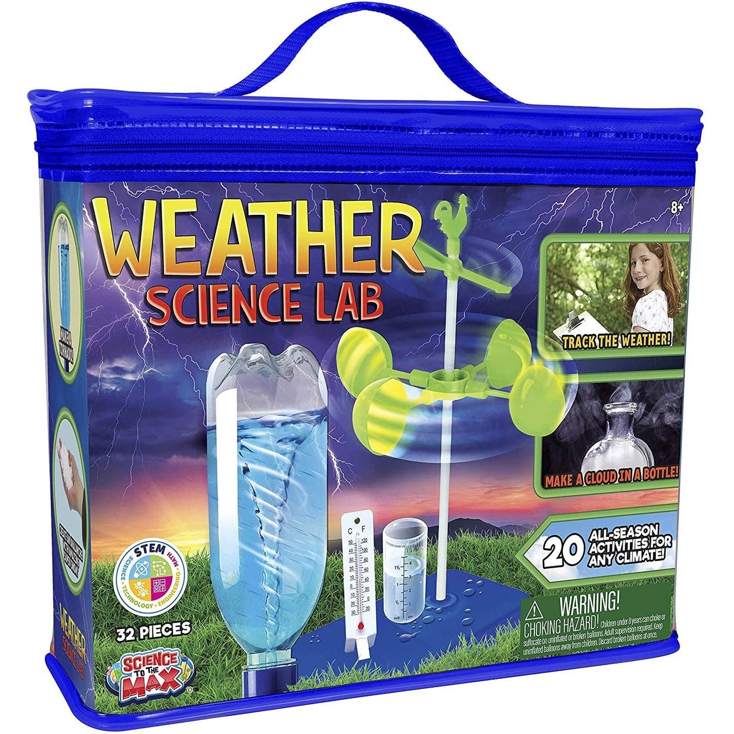 Be Amazing! Toys Weather Science Lab Kit with 20 Projects