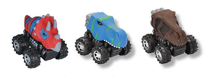 Mini Motor Headz Dino 3 Pack