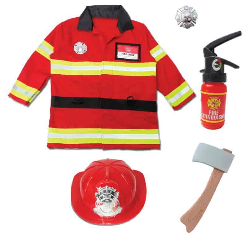Fireman Dress-up Kit