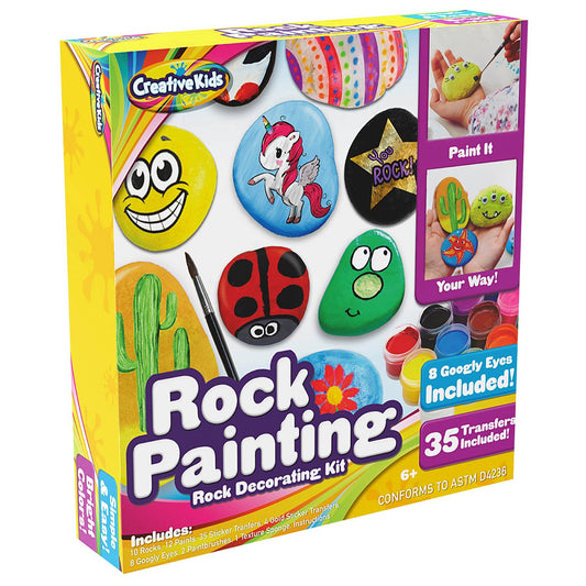 Ultimate Rock Painting Outdoor Activity Kit for Kids