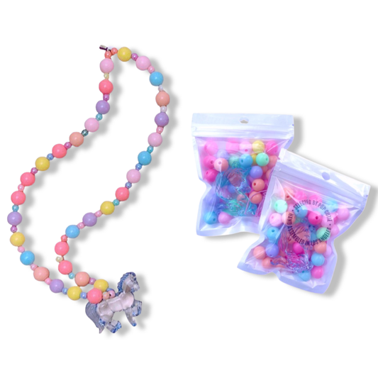 Pop Cutie Kids DIY Gift Bag: Make Your Own Necklace