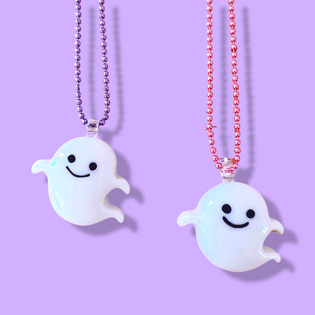 Pop Cutie Kawaii Halloween Ghost Kids Necklace - Jewelry Pop Cutie Kawaii Halloween Rose Ring - Jewelry Fall