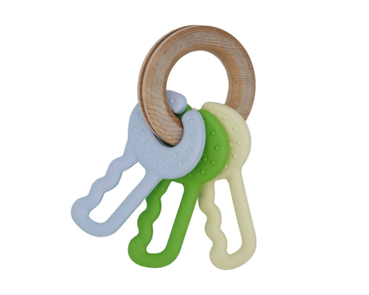 Keys Clutching & Teething Toy - Made in the USA!