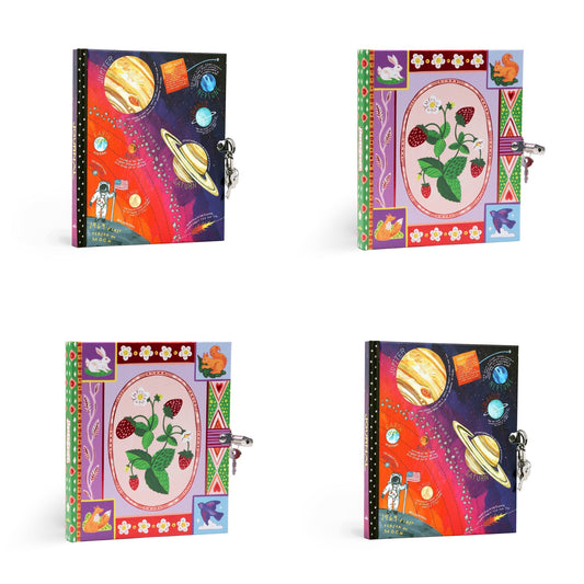 eeboo Journals with lock and key
